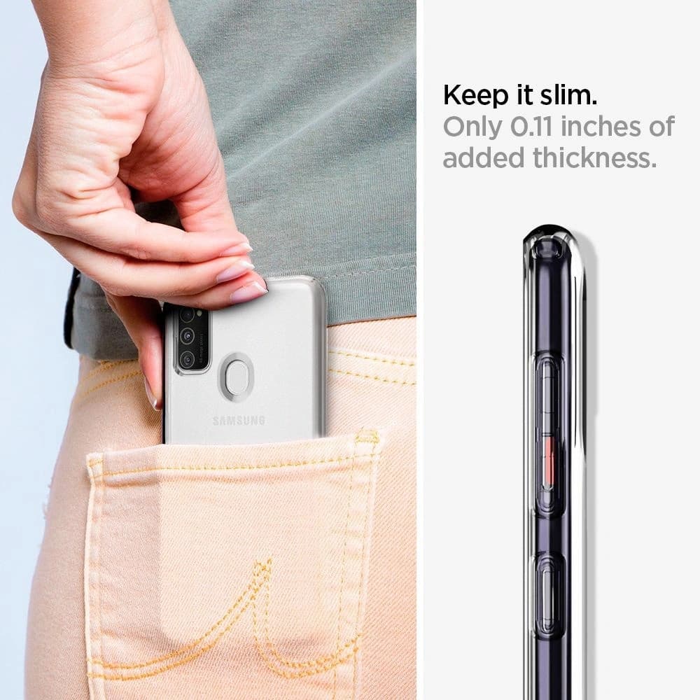 Spigen Liquid Crystal Samsung Galaxy M21 Crystal Clear - 15