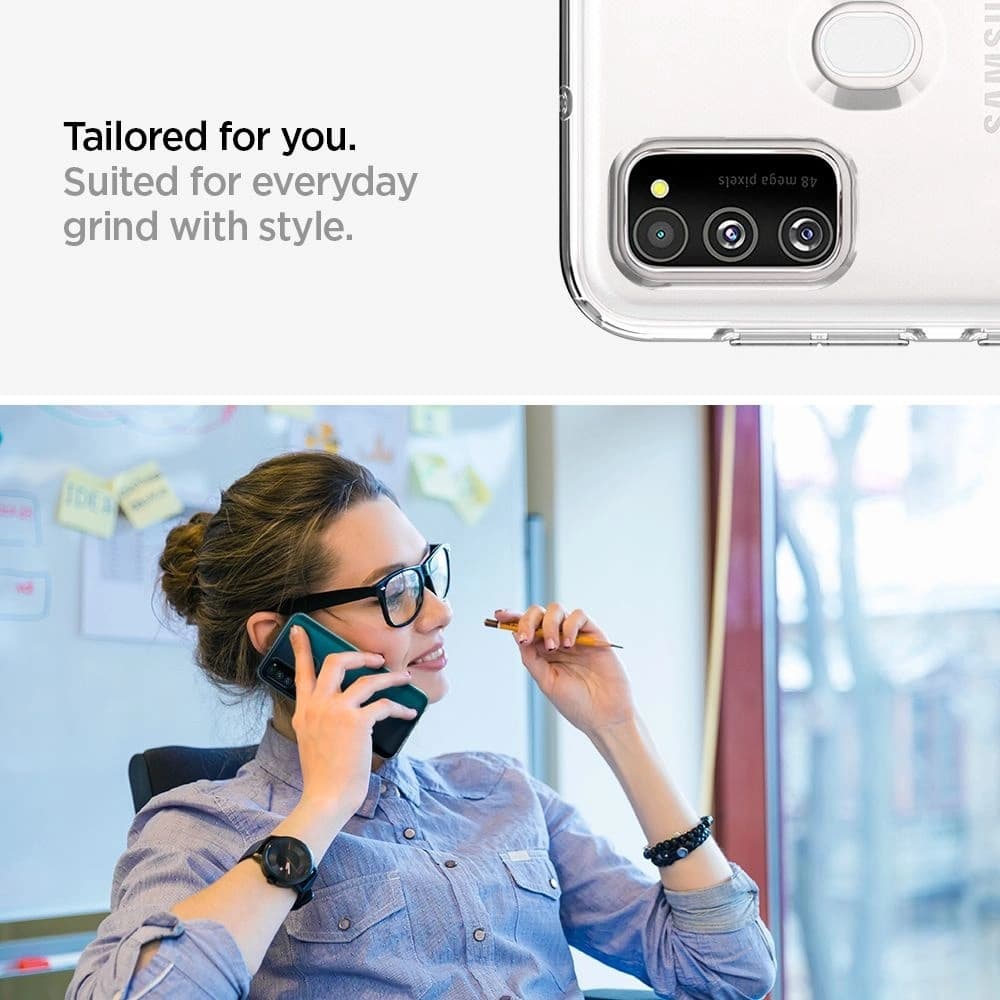 Spigen Liquid Crystal Samsung Galaxy M21 Crystal Clear - 16