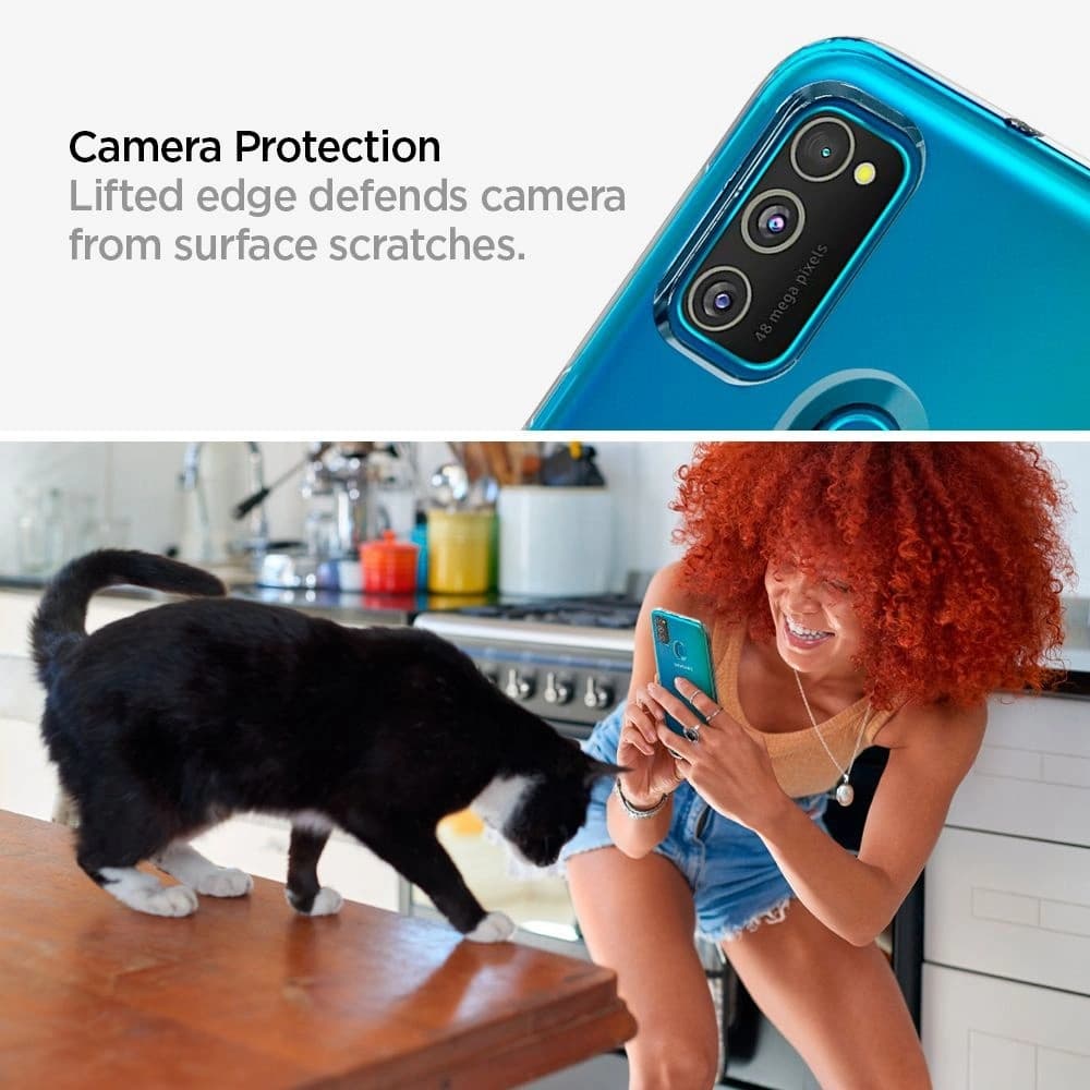 Spigen Liquid Crystal Samsung Galaxy M21 Crystal Clear - 17