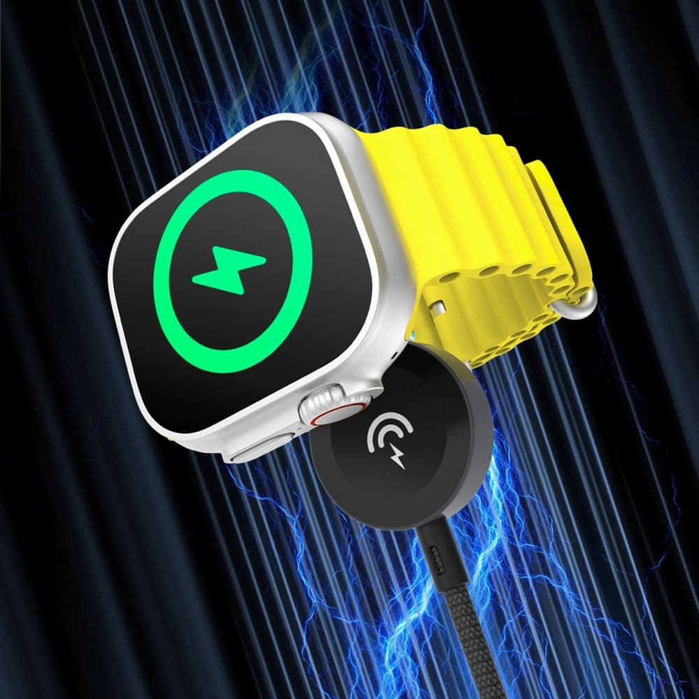 Induktive Ladestation Dudao A12C für Apple Watch 1,2 m schwarz - 2