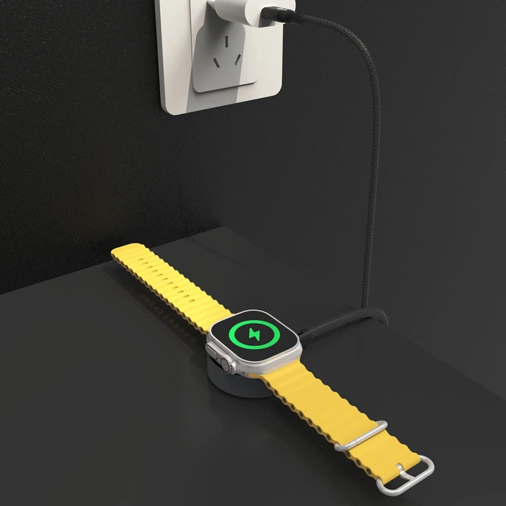 Induktive Ladestation Dudao A12C für Apple Watch 1,2 m schwarz - 4