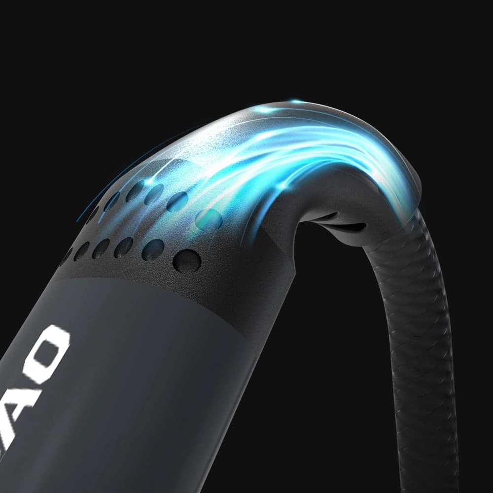 Dudao L3SM USB-A / MicroUSB 3A 1.2m fekete fonott kábel - 4