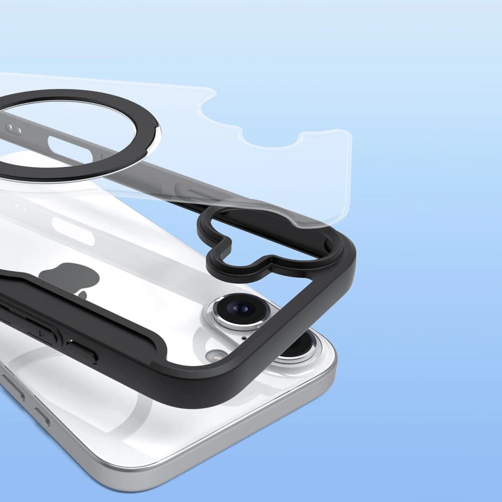 Dux Ducis Skin X Pro Flip Case for Apple iPhone 16 MagSafe Black - 14