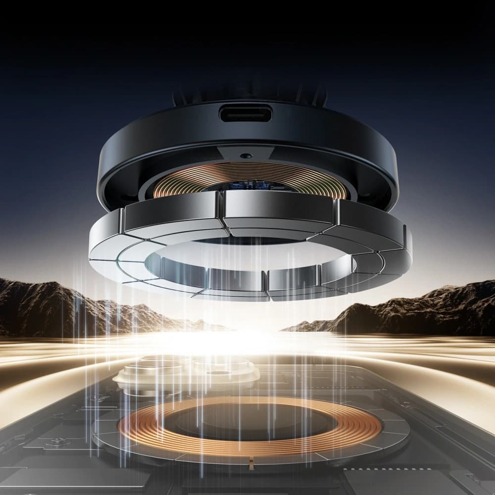 Suport auto cu încărcător wireless pentru bord / pentru grilaj Joyroom JR-ZS502 MagSafe negru - 4