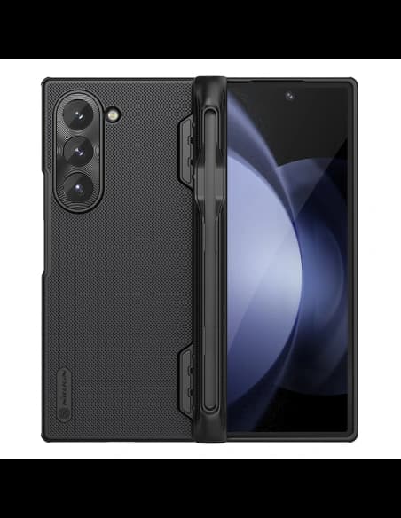 Nillkin Super Frosted Shield Fold tok stylusszal a Samsung Galaxy Z Fold 6 5G-hez fekete