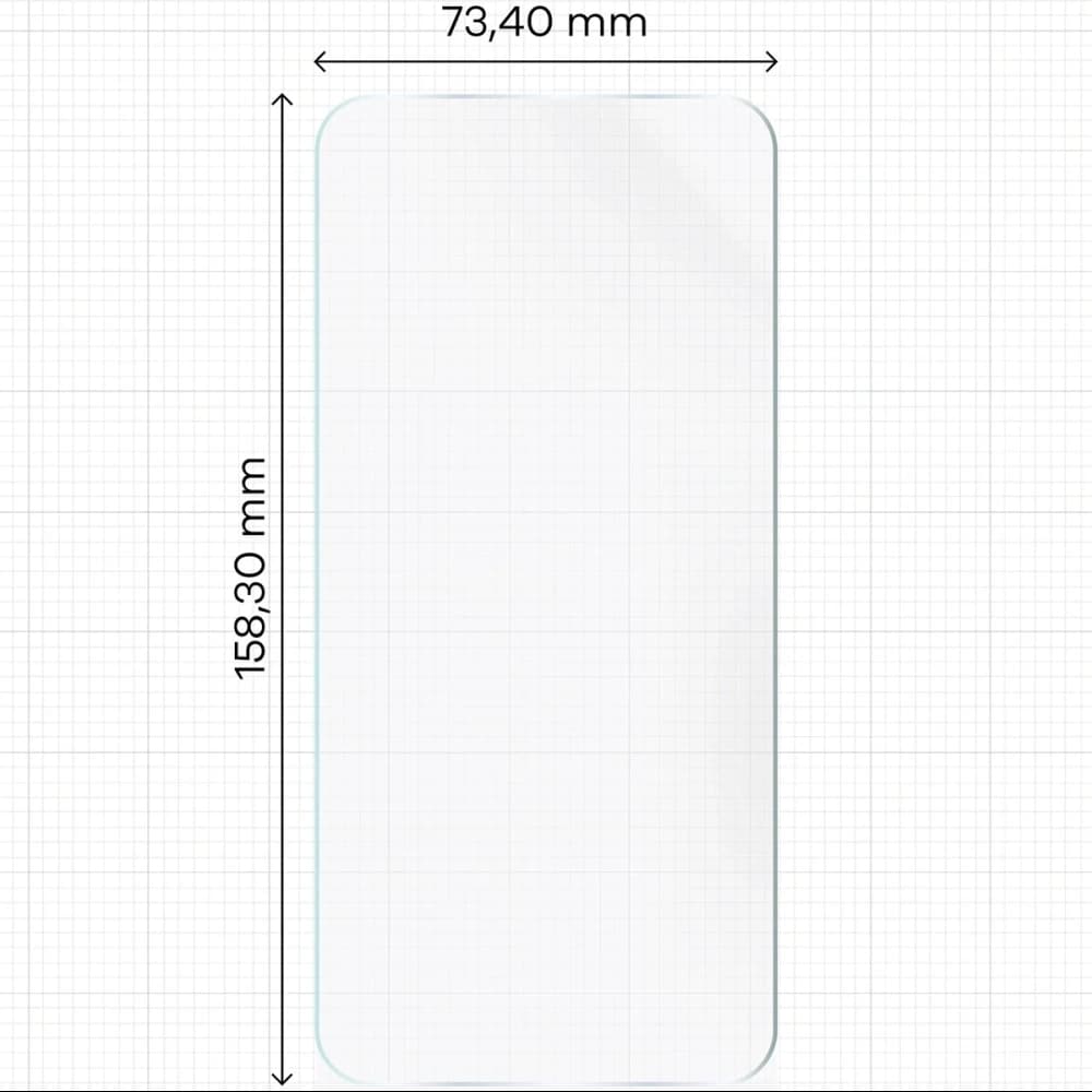 Hydrogelová fólie na displej Bizon Glass Hydrogel Front pro Honor Magic5 Pro - 2