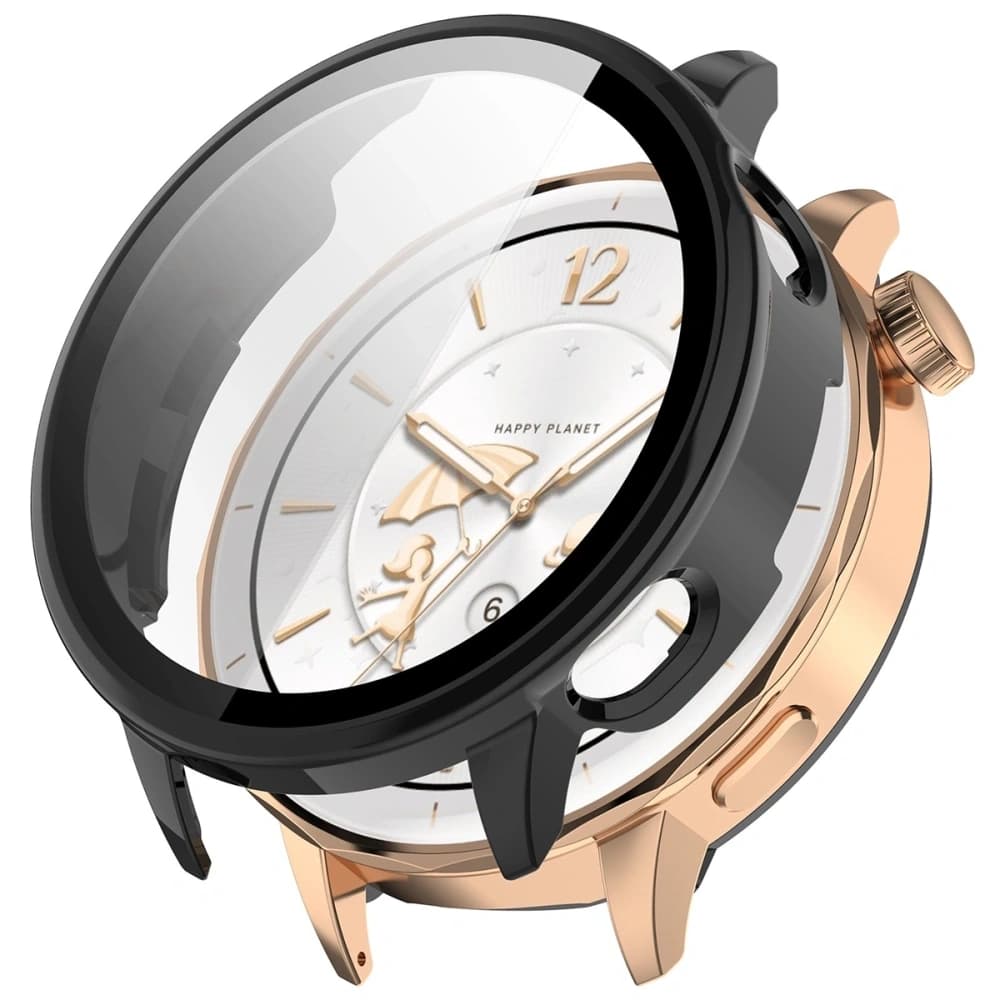 Bizon Case+Glass Watch case with glass for OnePlus Watch 3 43mm black - 4