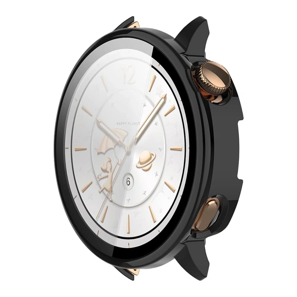 Bizon Case+Glass Watch case with glass for OnePlus Watch 3 43mm black - 5