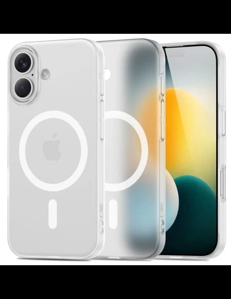 Tech-Protect Magslim MagSafe tok Apple iPhone 17 Matte/fehér