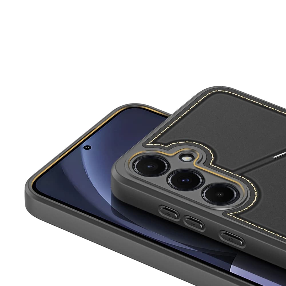 Etui Dux Ducis Rafi II na Samsung Galaxy S25+ Plus s podstavcem černé - 9