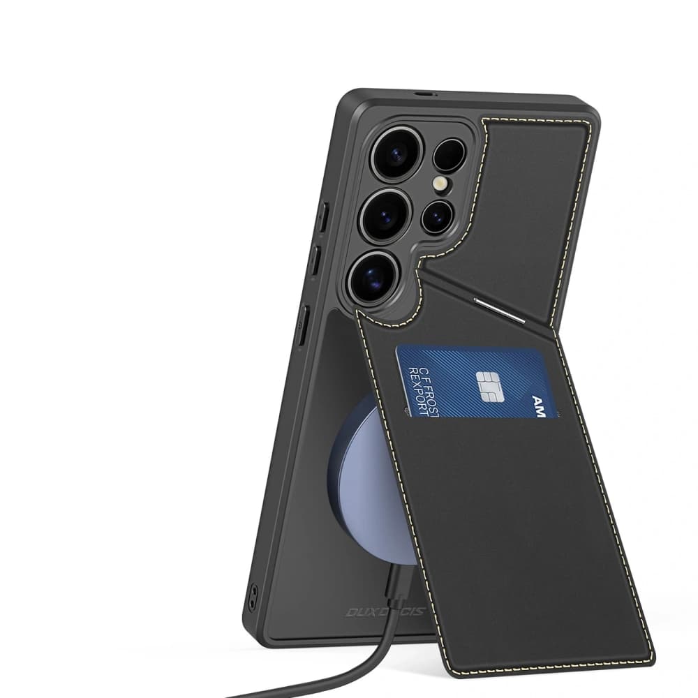 Dux Ducis Rafi II Hülle für Samsung Galaxy S25 Ultra mit Ständer schwarz - 3