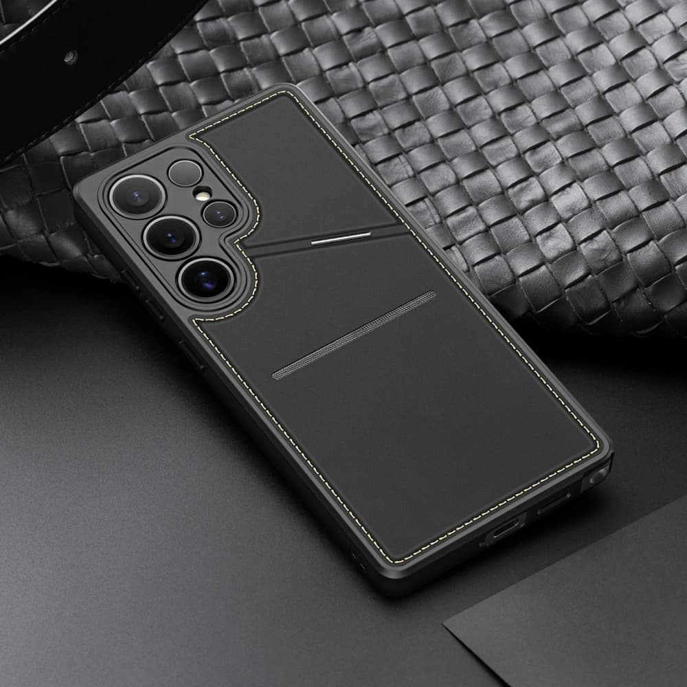 Dux Ducis Rafi II Hülle für Samsung Galaxy S25 Ultra mit Ständer schwarz - 13