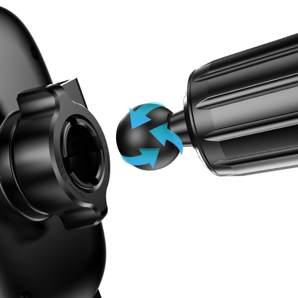 Dudao F5N+ gravitations Auto Halter für das Armaturenbrett schwarz - 3