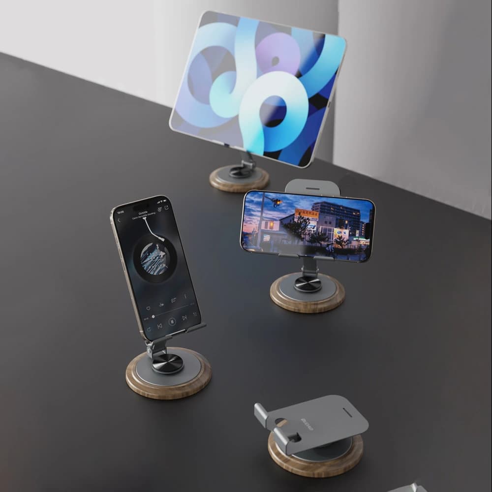 Dudao F17M 360° Metall Handyhalterung grau - 8