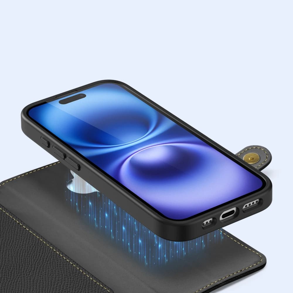 Dux Ducis Lawa Flip Case for Apple iPhone 16 Black - 5