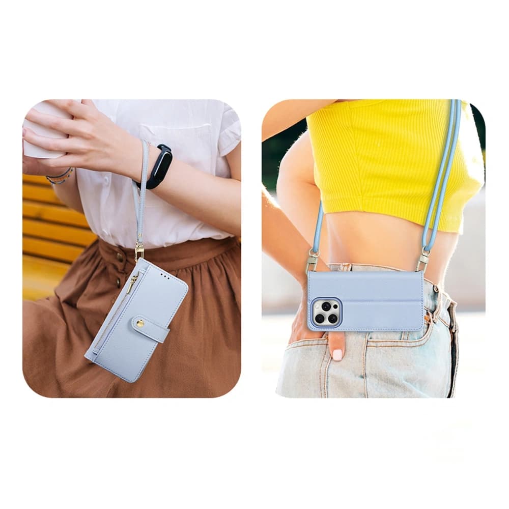 Dux Ducis Lawa fedél Apple iPhone 15 Pro-hoz kék színben - 13