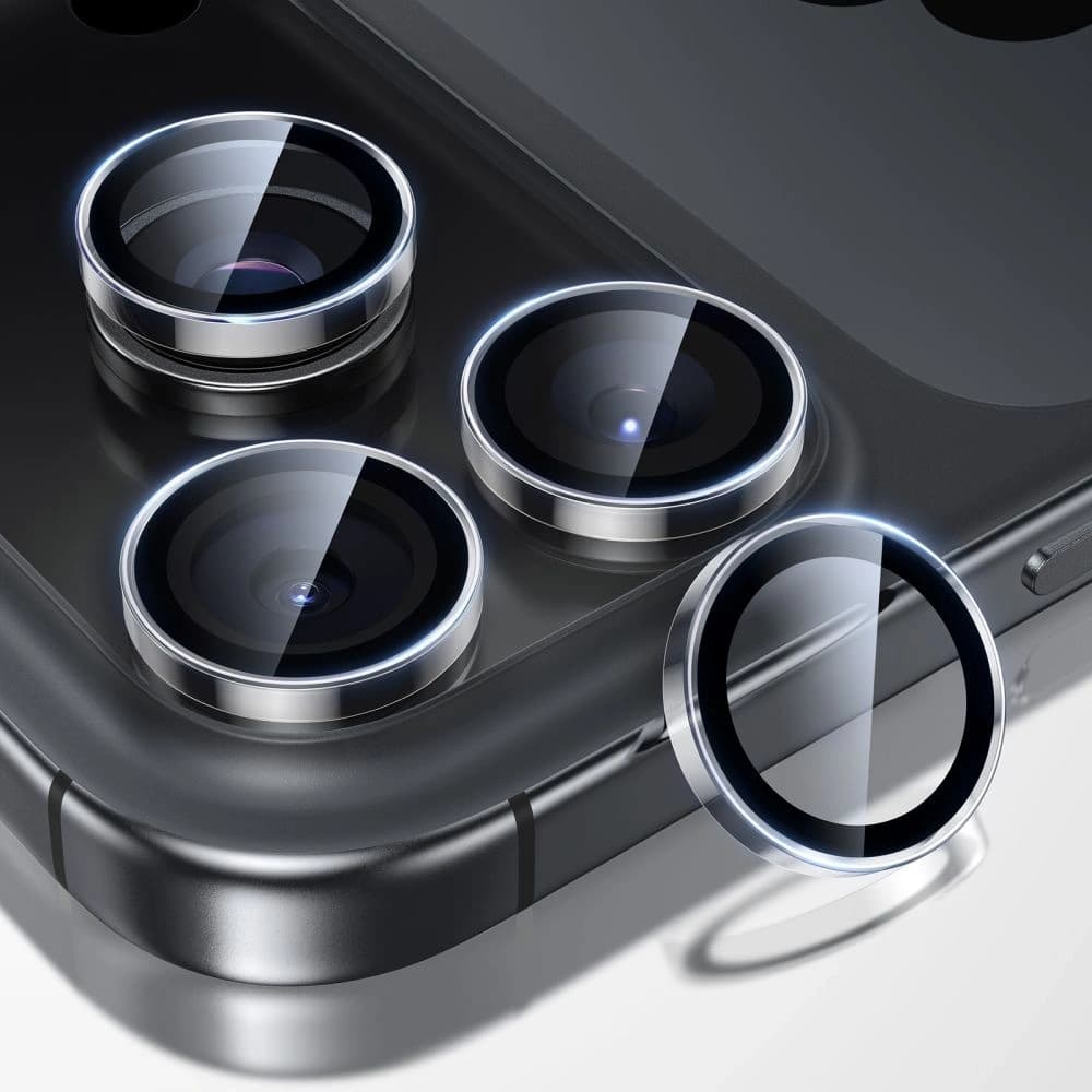 ESR Armorite Kamera Schutz für Apple iPhone 14 Pro / 14 Pro Max / 15 Pro / 15 Pro Max / 16 Pro / 16 Pro Max / 17 Pro / 17 Pro Max Klar - 2