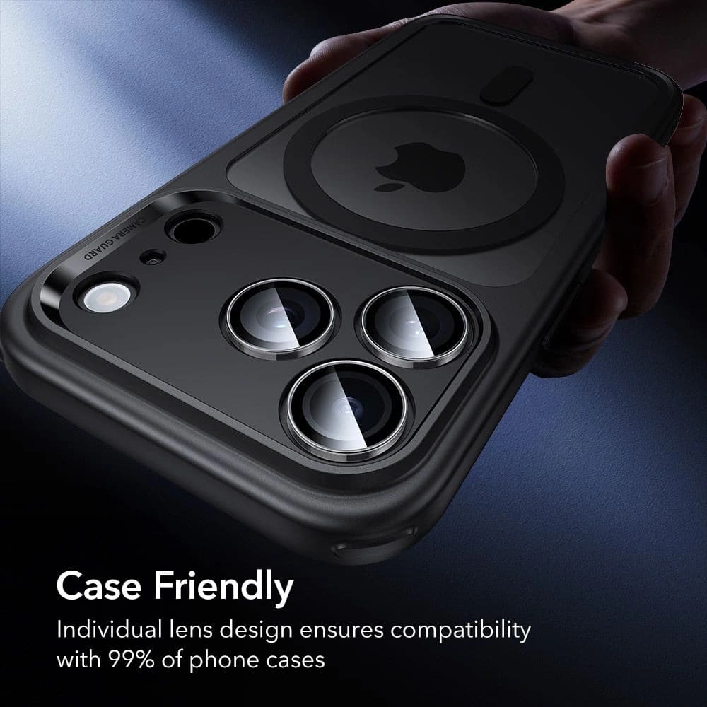 ESR Armorite Kamera Schutz für Apple iPhone 14 Pro / 14 Pro Max / 15 Pro / 15 Pro Max / 16 Pro / 16 Pro Max / 17 Pro / 17 Pro Max Klar - 9