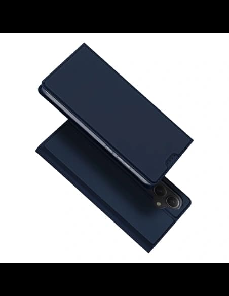 Husa cu clapetă Dux Ducis Skin Pro pentru Samsung Galaxy A55 5G albastră