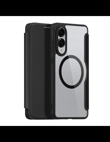 Dux Ducis Skin X Pro Klappetui mit MagSafe für Samsung Galaxy S25 Edge schwarz