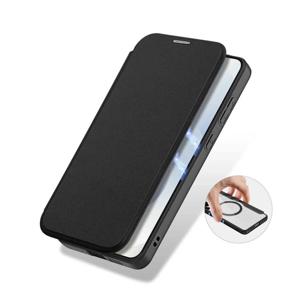 Dux Ducis Skin X Pro Flip Case with MagSafe for Samsung Galaxy S25 Edge black - 5