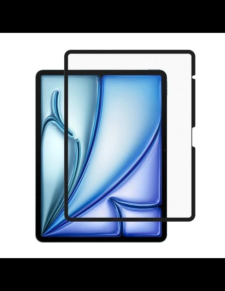 Matte Schutzfolie Dux Ducis Naad Paperlike für Apple iPad Air 13" 2024 / 13" 2025 mit schwarzem Rahmen