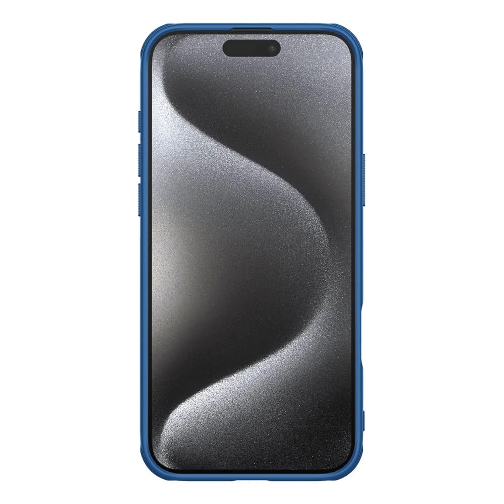 Nillkin Super Frosted Shield Pro Magnetic Case for Apple iPhone 16 Pro blue - 3