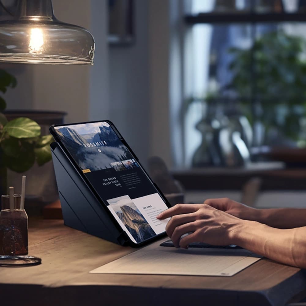 Nillkin Bumper Leather Case Pro für Apple iPad Air 13" 2024 / 13" 2025 schwarz - 8