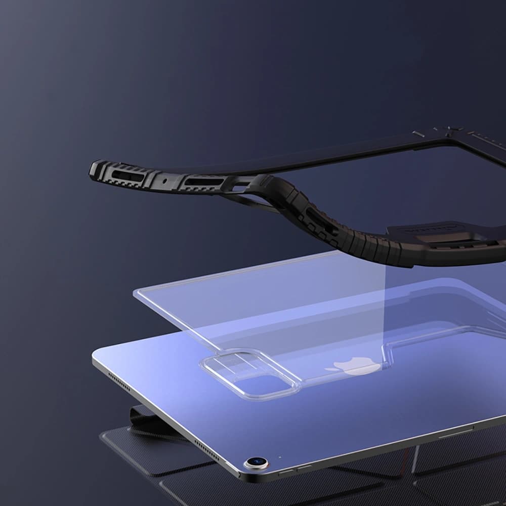 Nillkin Bumper Leather Case Pro für Apple iPad Air 13" 2024 / 13" 2025 schwarz - 13