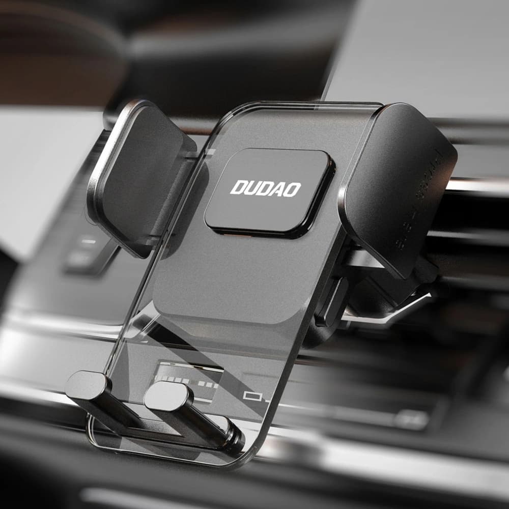 Dudao F8 Max Gravity Car Mount for Air Vent Black - 5