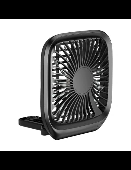 Baseus Foldable Vehicle-mounted Backseat Fan Black