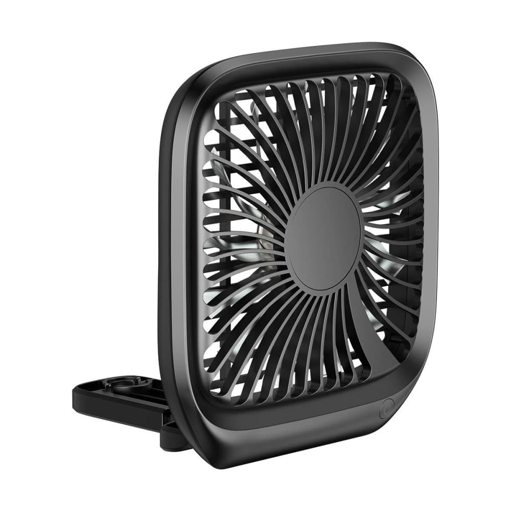 Baseus Foldable Vehicle-mounted Backseat Fan Black