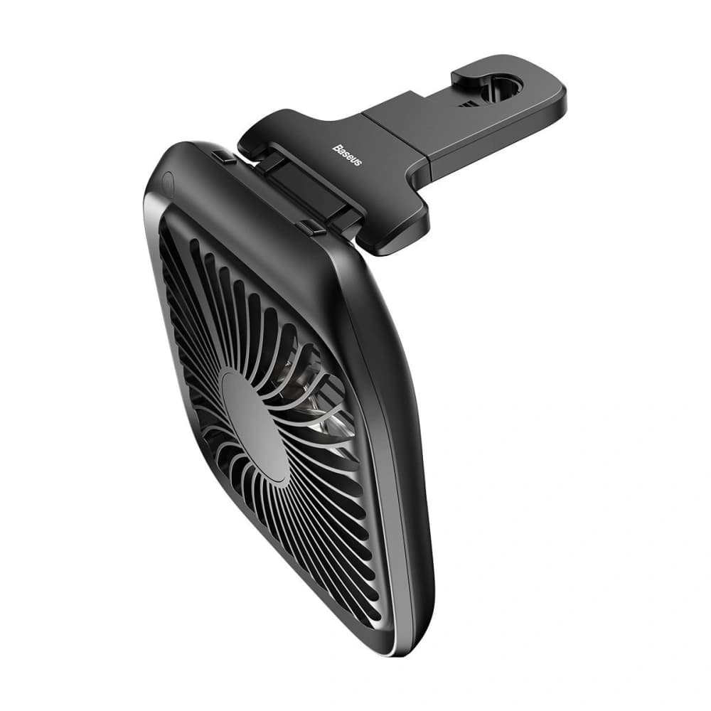 Baseus Foldable Vehicle-mounted Backseat Fan Black - 3
