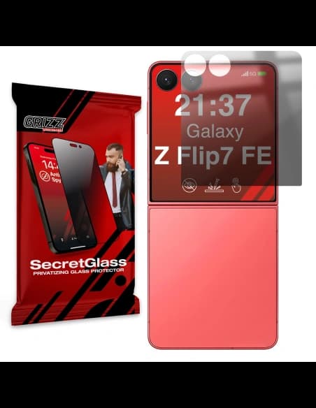 GrizzGlass SecretGlass Samsung Galaxy Z Flip7 FE