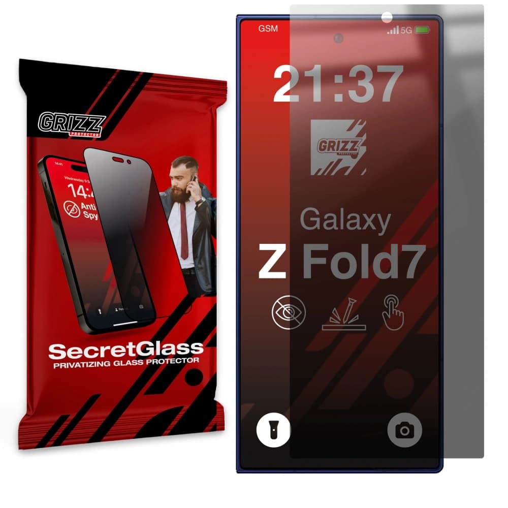 GrizzGlass SecretGlass Samsung Galaxy Z Fold7