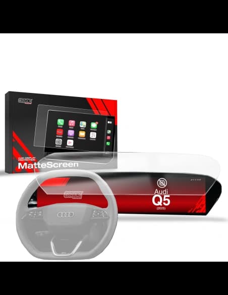 Matte GrizzGlass CarDisplay Protection Audi Q5 14,5" (2025)