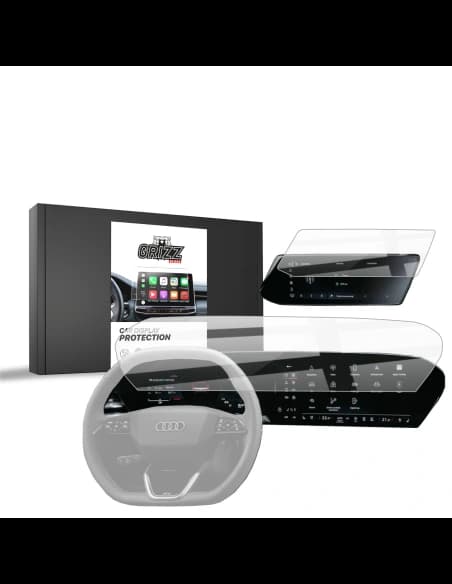 Ceramic GrizzGlass CarDisplay Protection Audi Q5 14,5" (2025) [2in1]