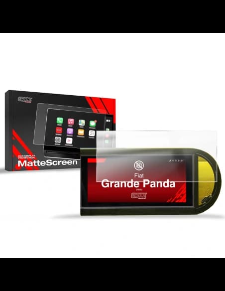 Matte GrizzGlass CarDisplay Protection Fiat Grande Panda 10,25" (2025)