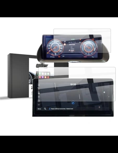 Folia ceramiczna GrizzGlass CarDisplay Protection do Hyundai Inster 10,25" (2025) [2w1]