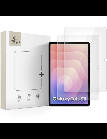 Tech-Protect Glass Fit+ Samsung Galaxy Tab S11 11.0 Átlátszó [2 CSOMAG]