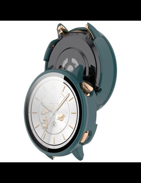 Bizon Case+Glass Watch OnePlus Watch 3 43 mm green