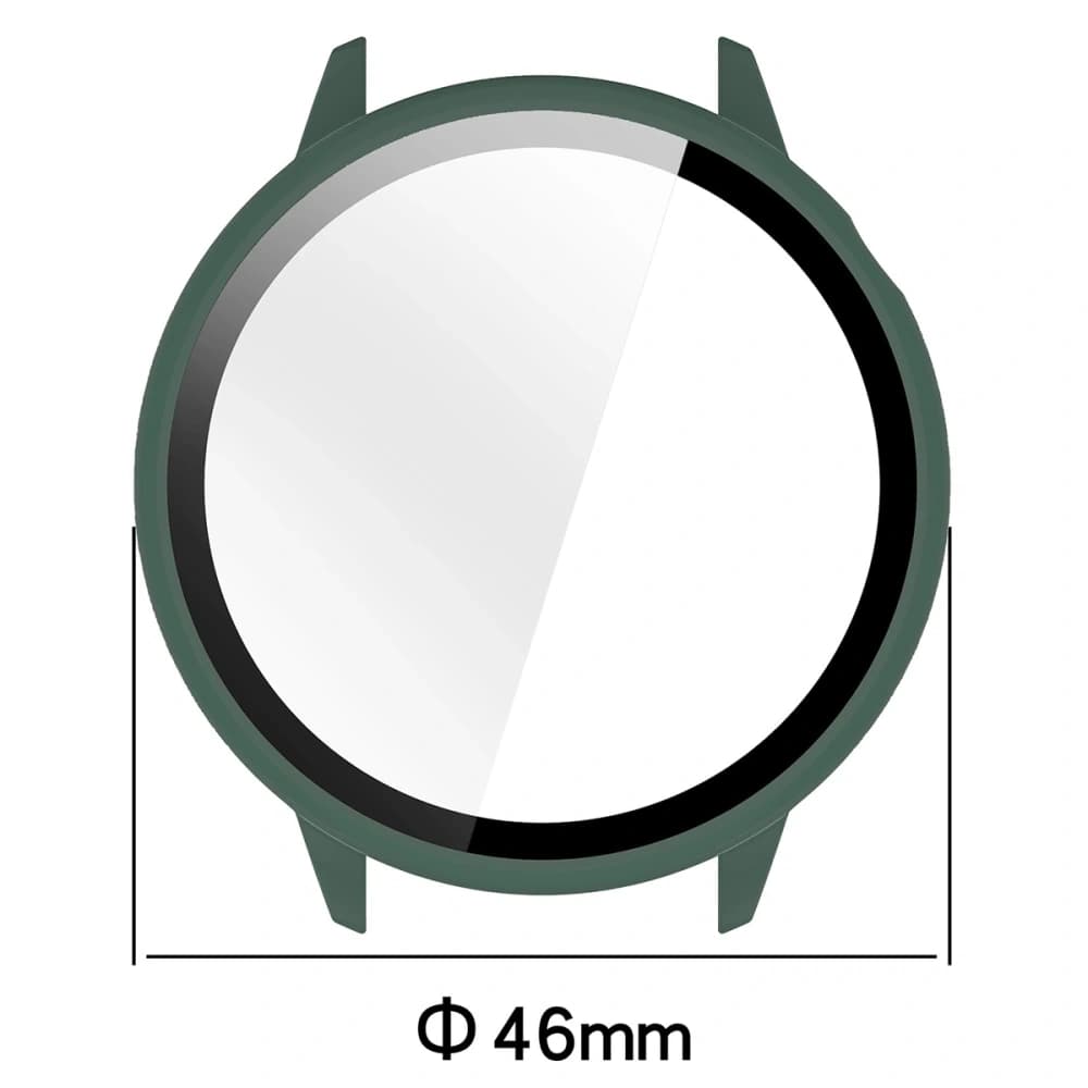 Bizon Case+Glass Watch OnePlus Watch 3 43 mm green - 2