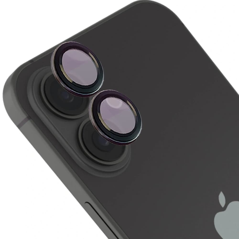 Bizon Glass Snap Lens Apple iPhone 17 černý rám