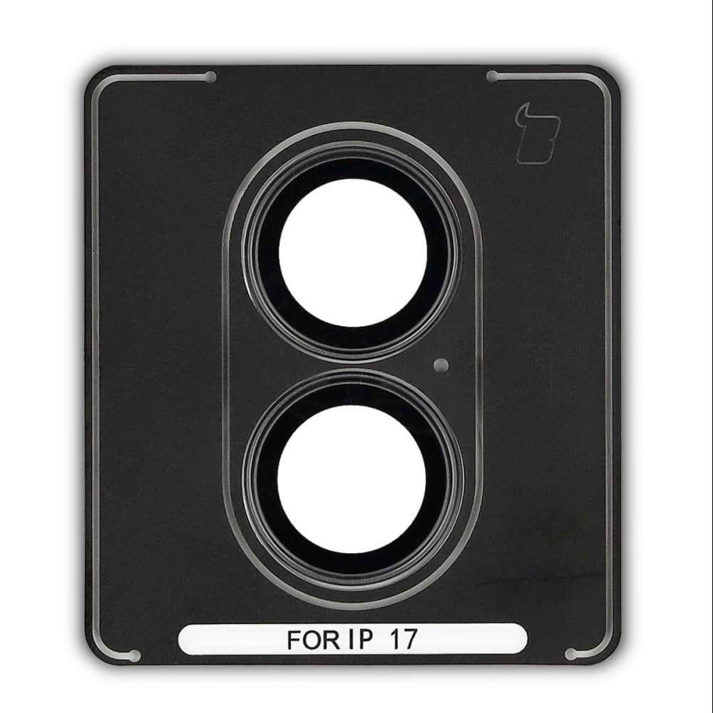 Bizon Glass Snap Lens Apple iPhone 17 černý rám - 2