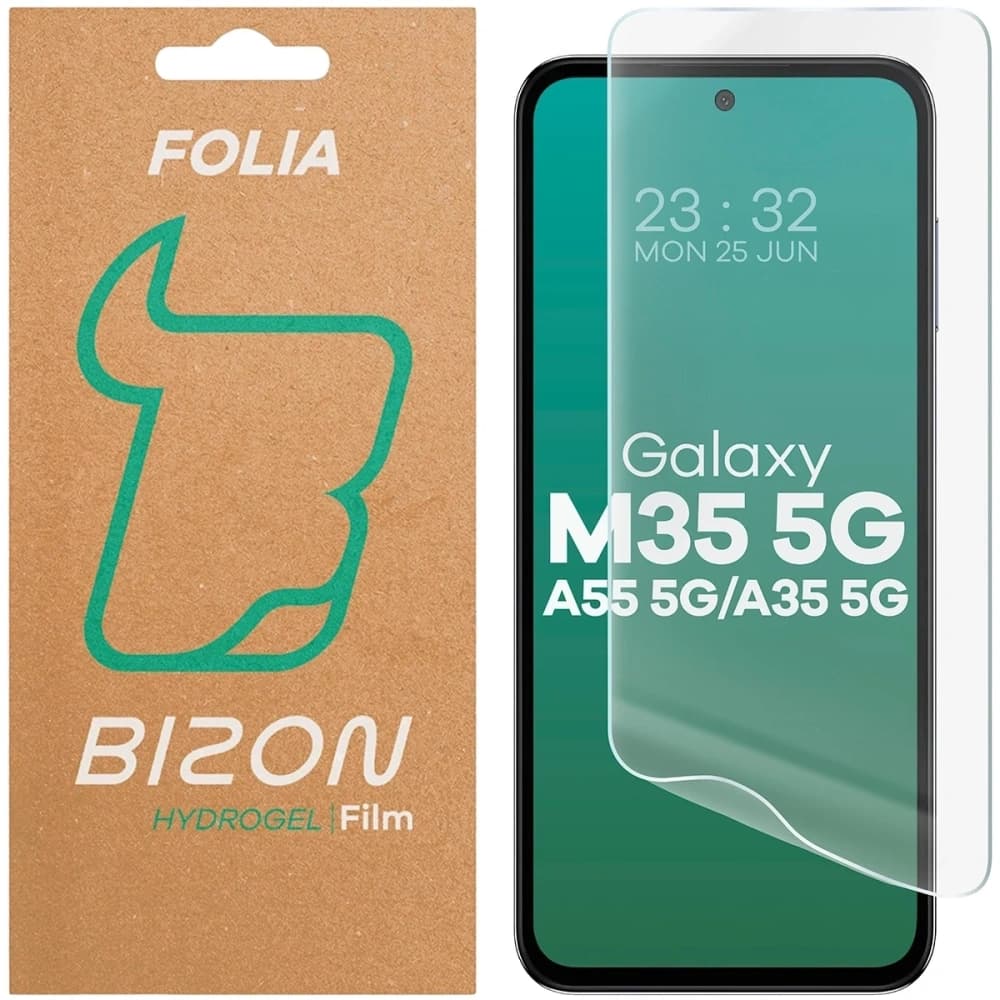 Bizon Glass Hydrogel Előlap Samsung Galaxy M35 5G / A35 5G / A55 5G