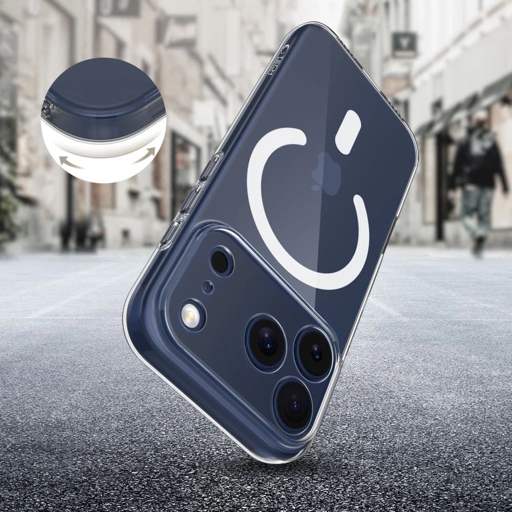 Tech-Protect Flexair MagSafe Apple iPhone 17 Pro Transparent - 5