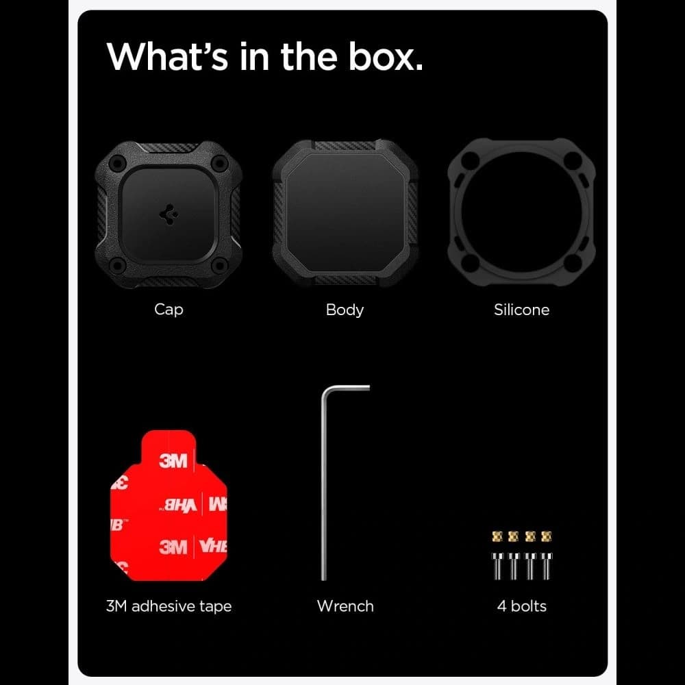 Spigen Tough Armor Apple AirTag 1 / 2 Negru - 16