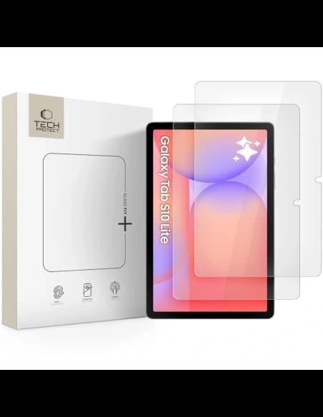Szkło hartowane Tech-Protect Glass Fit+ do Samsung Galaxy Tab S10 Lite 10.9 X400 / X406b Clear [2 PACK]