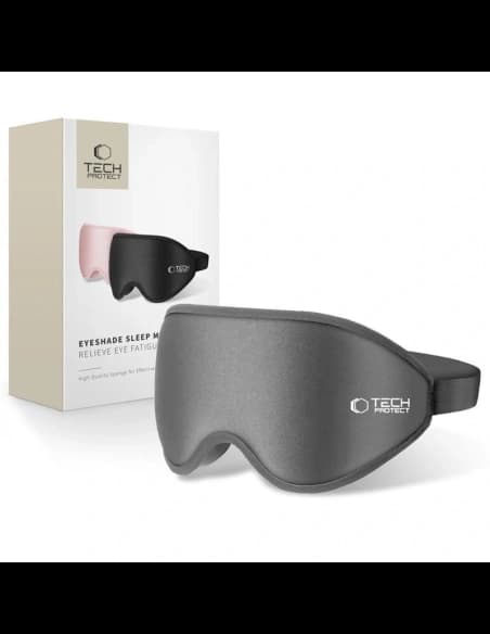Tech-Protect Eyeshade Sleep Mask Grey