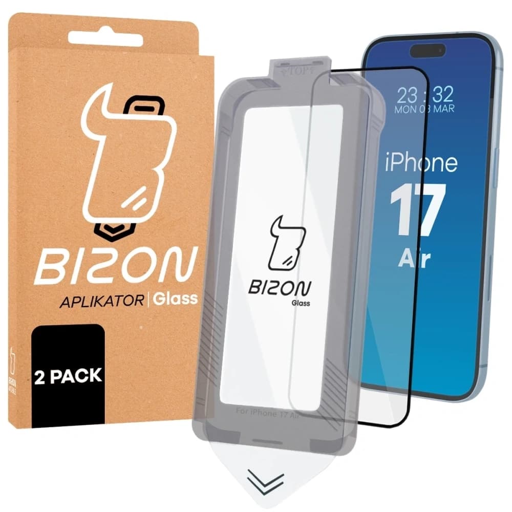Bizon Glass Aplikátor Apple iPhone Air [2 BALENÍ] - 1